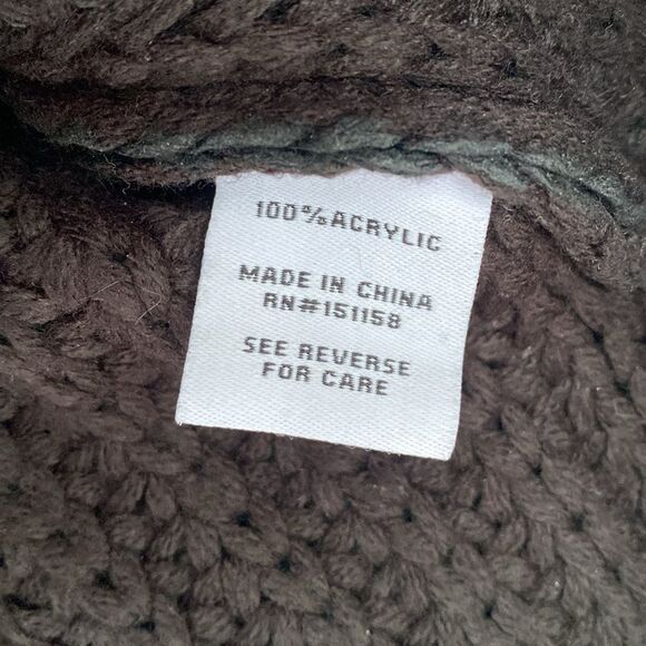 525 Revolve Black Crew Neck Oversized Balloon Sleeve Sweater sz M Urban Goth Emo - Picture 9 of 9